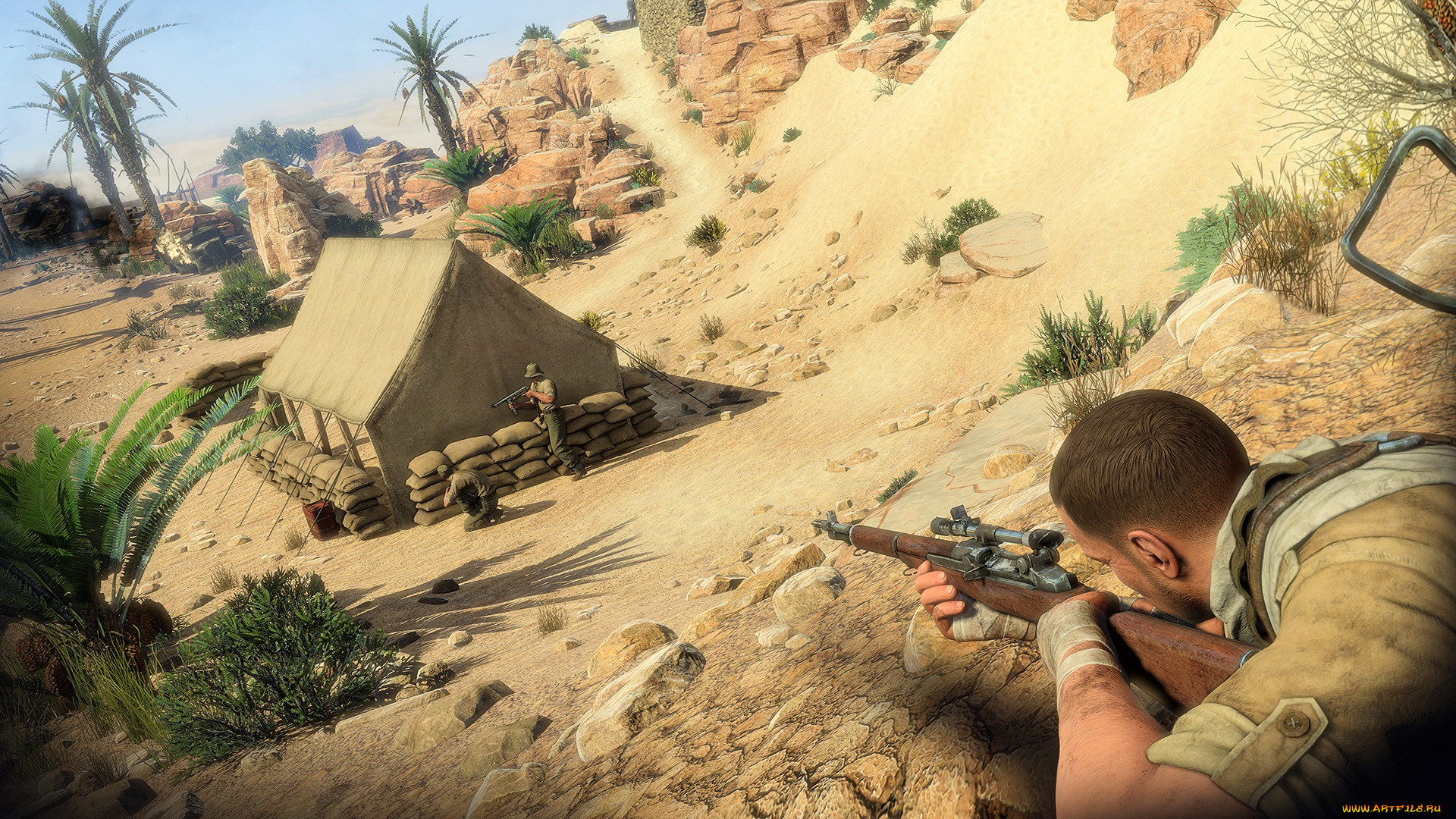 Обои Sniper Elite 3:Afrika Видео Игры Sniper Elite III: Afrika, обои для  рабочего стола, фотографии sniper elite 3, afrika, видео игры, - sniper  elite iii, afrika, sniper, elite, 3, элитный, снайпер, симулятор,